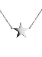 Jennifer Meyer Lucky Star Necklace - White Gold
