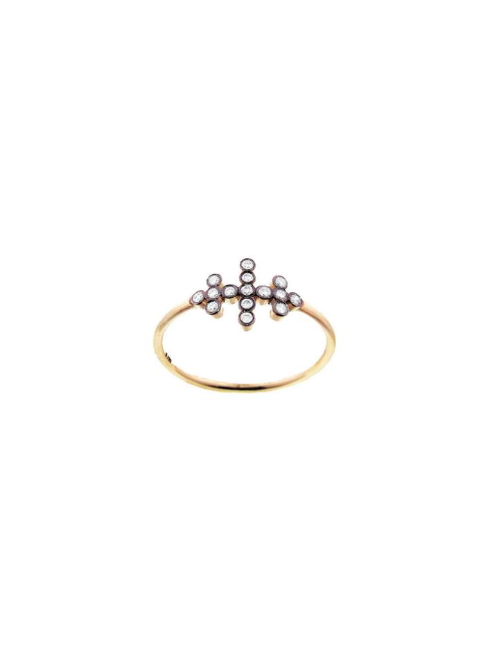Yannis Sergakis Diamond Charni?res Triple Stack Ring