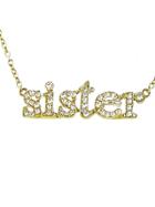 Jennifer Meyer Diamond Sister Necklace - Yellow Gold