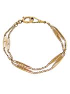 Estate Collection Filigree Watch Chain Converted To Bracelet