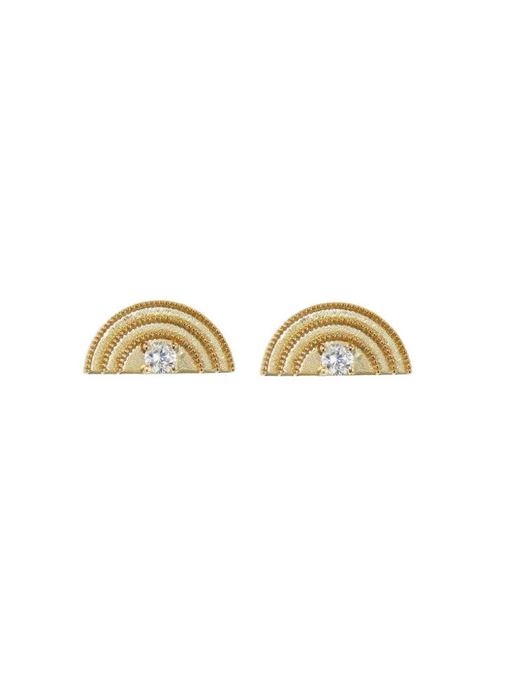 Andrea Fohrman Mini Rainbow Stud Earrings