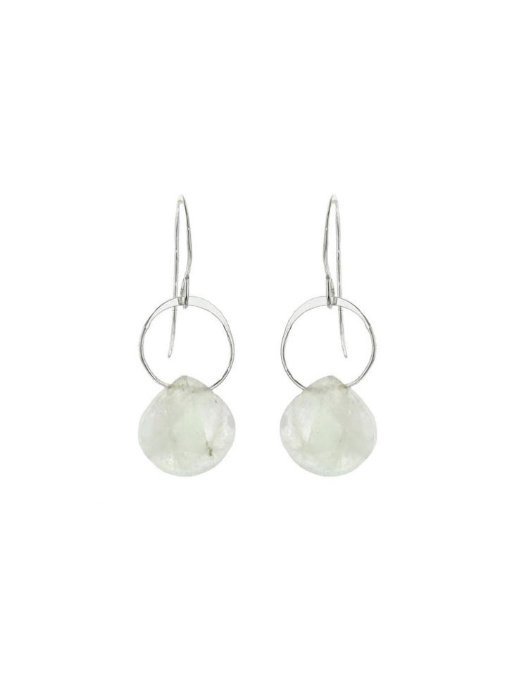 Melissa Joy Manning Rainbow Moonstone Drop Earrings