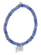 Sydney Evan Blue Tanzanite And Diamond Elephant Bracelet