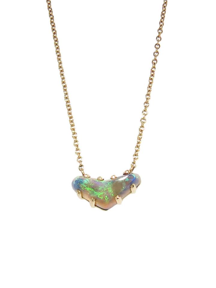 Jamie Joseph Asymmetrical Australian Opal Drop Necklace