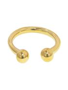 Jennifer Fisher Small Double Ball - Designer Yellow Gold Ring
