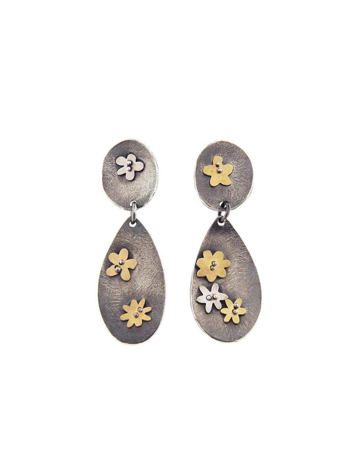 Himatsingka Buttercup Double Drop Earrings