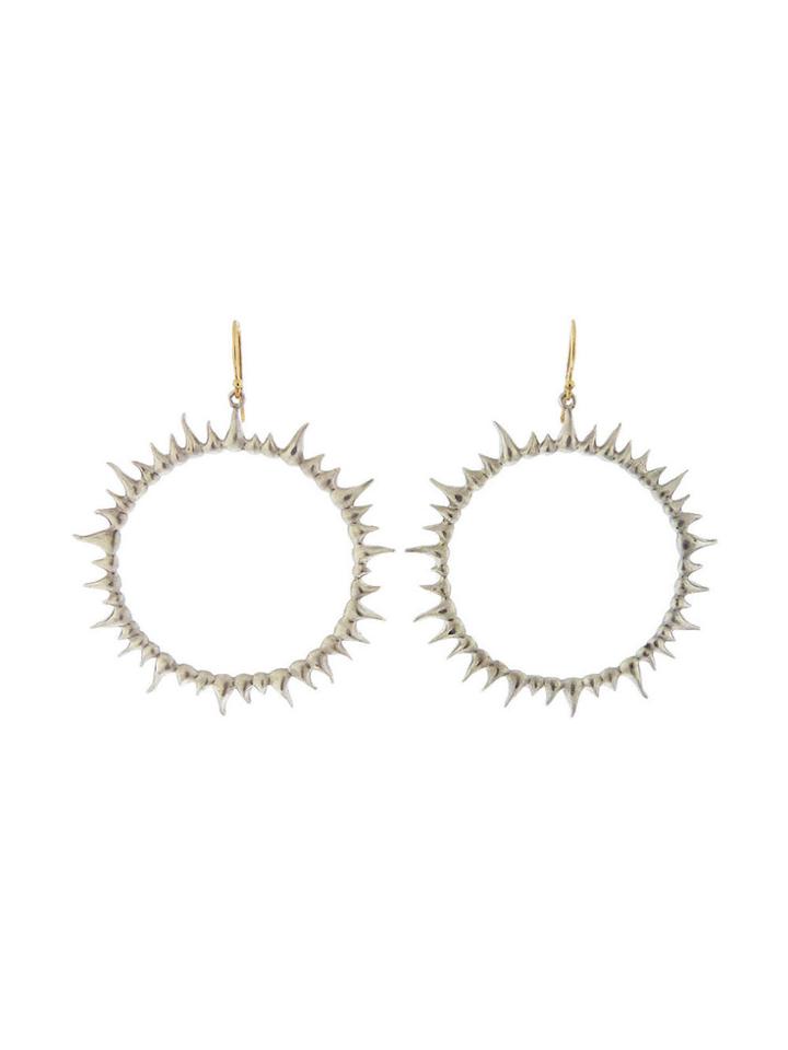 Annette Ferdinandsen Designer Open Fire Hoops - Sterling Silver