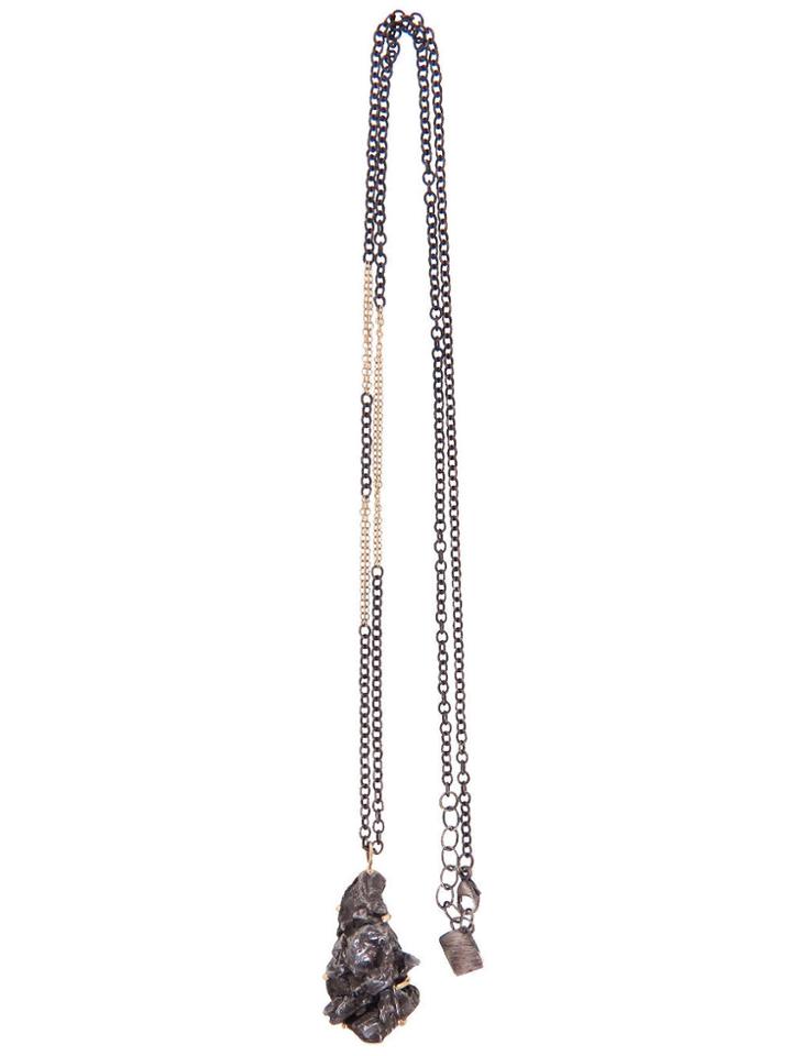 Jamie Joseph Meteorite Pendant Necklace