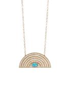 Andrea Fohrman Large Diamond Rainbow Necklace