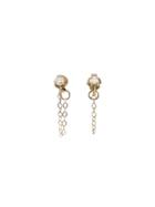 Melissa Joy Manning Keshi Pearl And Chain Earring
