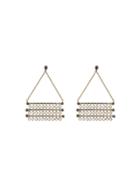Yannis Sergakis Triple Diamond Row Charni?res Earrings