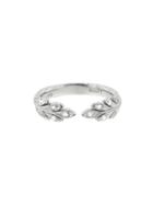Cathy Waterman Open Leafside Ring - Platinum