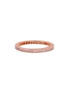 Sethi Couture Channel Set Pink Diamond - Rose Gold Ring