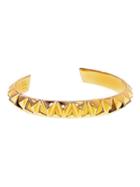 Jennifer Fisher Small Triangular Cuff - Designer Yellow Gold Bracelet