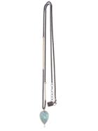 Jamie Joseph Aquamarine Drop Pendant Necklace