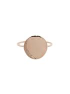 Perle De Lune Stardust Moon Medal Ring - Rose Gold