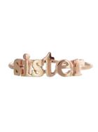 Jennifer Meyer Sister Ring - Rose Gold