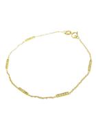 Jennifer Meyer Diamond Bar Bracelet - Yellow Gold