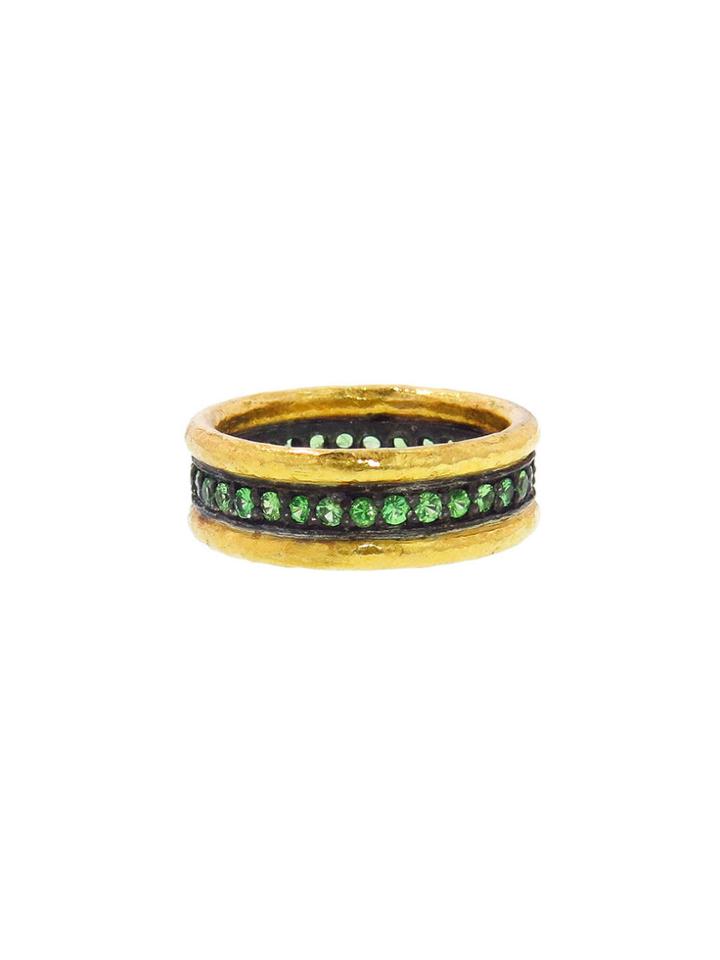 Ara Collection Mini Memory Band - Tsavorite