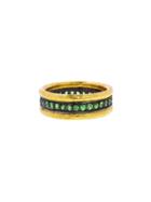 Ara Collection Mini Memory Band - Tsavorite