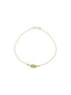 Jennifer Meyer Mini Leaf Bracelet - Yellow Gold