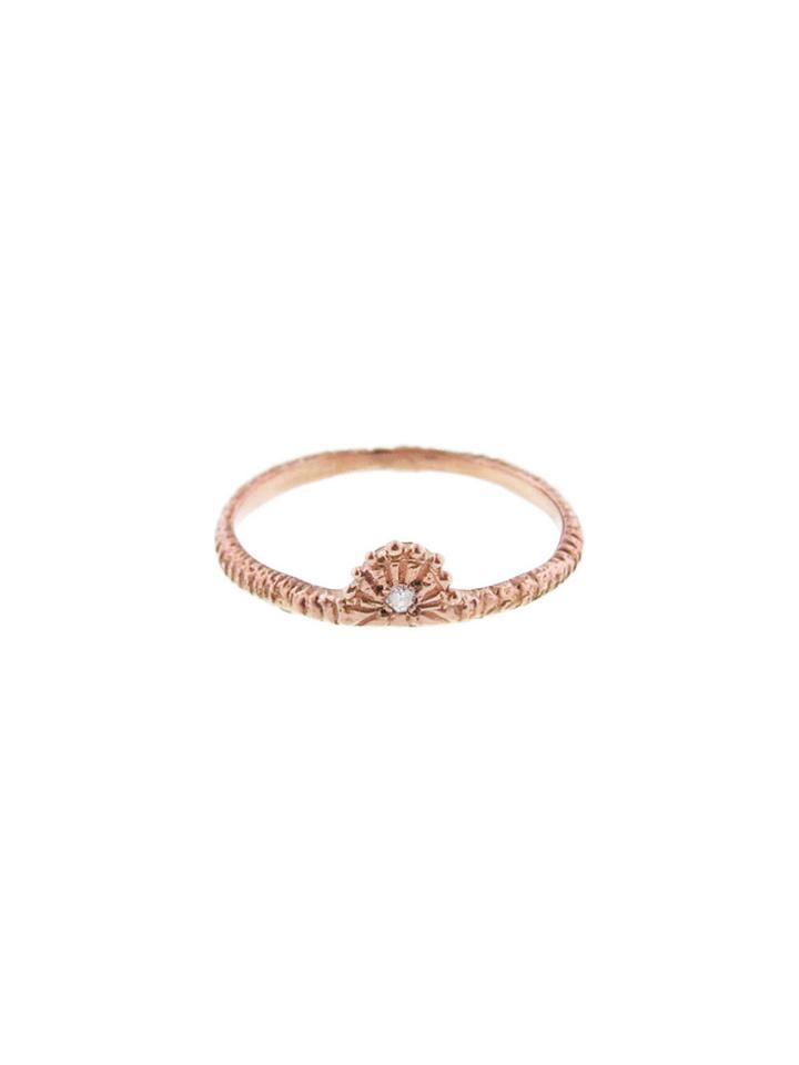 Yayoi Forest Dawn Ring - Rose Gold