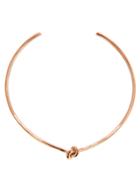 Jennifer Fisher Knot Choker - Designer Rose Gold Necklace