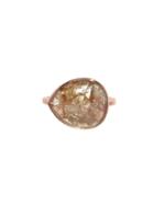 Jamie Joseph Rose Cut Pink Rustic Diamond Ring