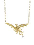 Cathy Waterman Dragon Necklace