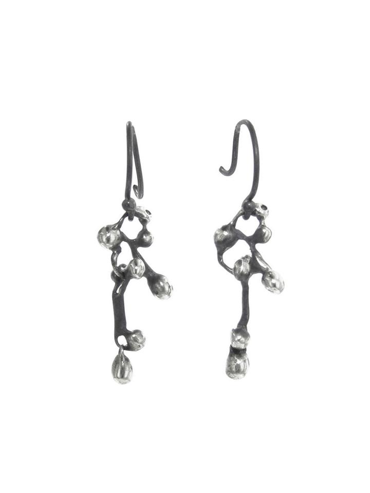 Ten Thousand Things Short Quasar Earrings - Sterling Silver
