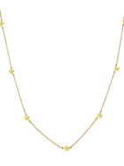 Jennifer Meyer Mini Star By The Inch Chain Necklace - Yellow Gold