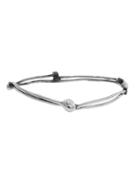 Ten Thousand Things Molten Cluster Bangle - Sterling Silver
