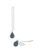 Finn Blue Sapphire Thread Earrings