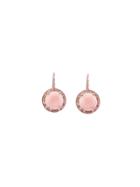 Andrea Fohrman Pink Opal Earrings With Lavender Sapphires - Rose Gold