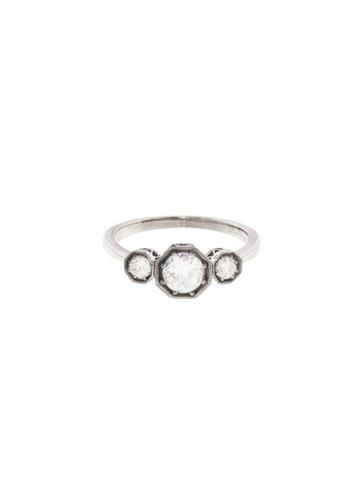 Lori Mclean Large Octagon Trio Ring