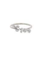 Ten Thousand Things Small Pave Molten Cluster - Designer White Gold Ring