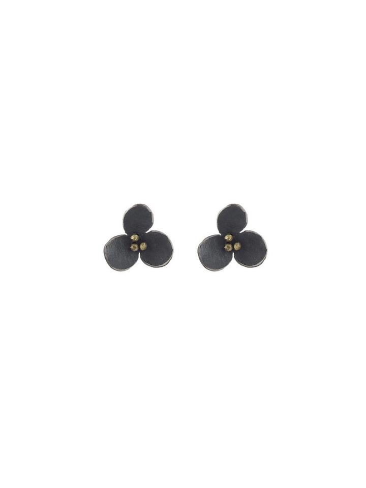 Himatsingka Spangles Trefoil Studs