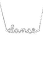 Sydney Evan Dance Necklace In Diamonds And White Gold