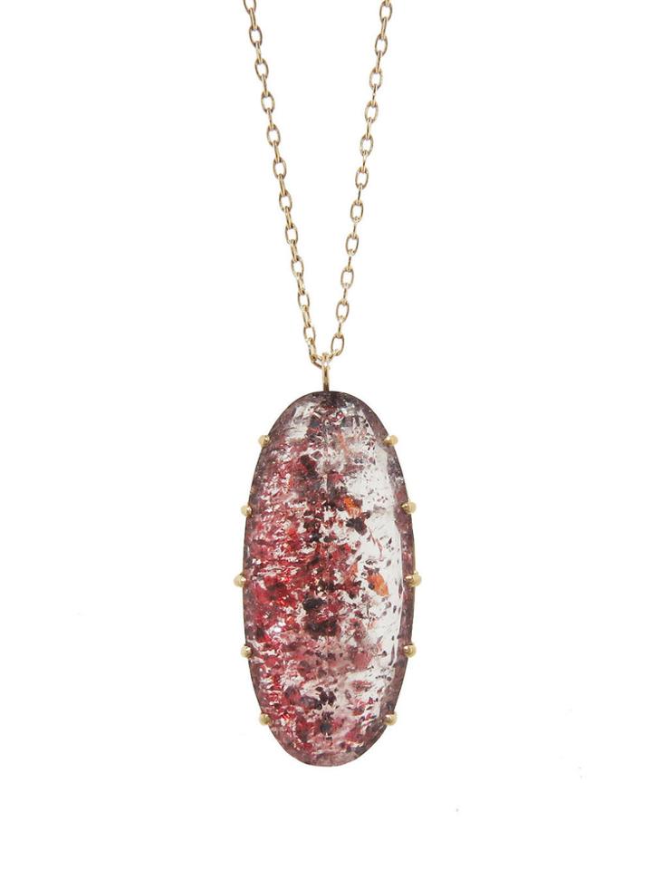 Jamie Joseph Inverted Seven Mineral Stone Necklace
