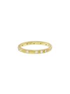 Adel Chefridi Thin Diamond Band - Yellow Gold