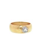 Cathy Waterman Moghul Diamond Rose Crown Band - 22 Karat Gold