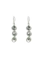 Ten Thousand Things Triple Target Earrings - Sterling Silver