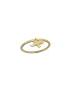 Ylang 23 Elephant Dangle Ring With Single Diamond