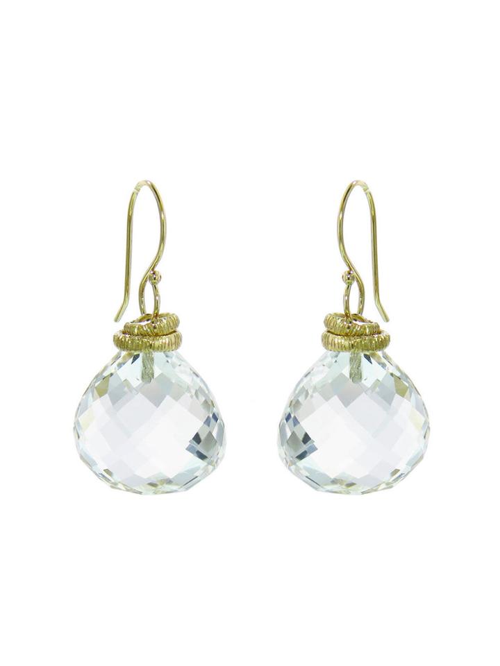 Jamie Joseph Topaz Drop Earrings
