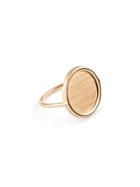 Ginette Ny Rose Gold Disc Ring
