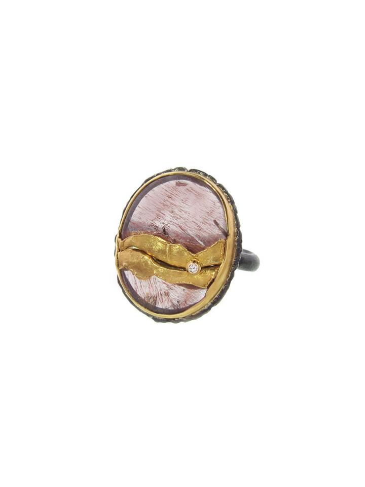 Jamie Joseph Seven Mineral Stone Joinery Ring
