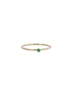 Katie Diamond Emerald Goldie Stacking Ring