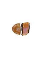 Melissa Joy Manning Opal And Sandstone Double Ring