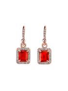 Irene Neuwirth Small Fire Opal Earrings With Diamonds