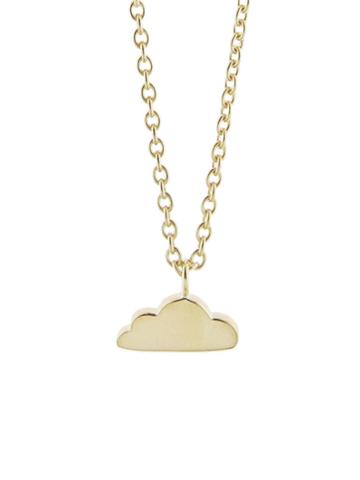 Finn Minor Obsessions Cloud Necklace - Yellow Gold